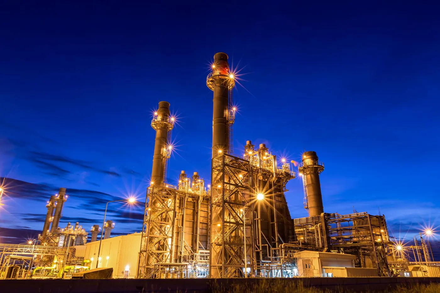 Industrial power plant