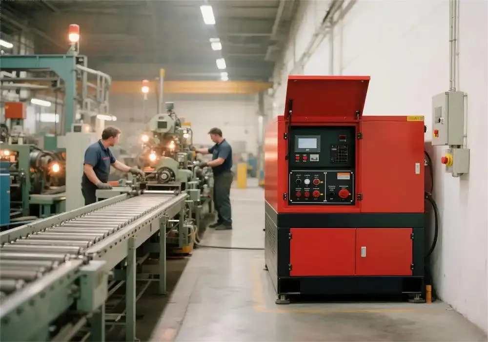Generator assembly production line and manufacturing capability